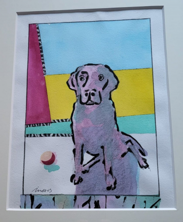 BILMA 2 - 2023 - 28x38cm - Mixta Papel canson guarro - VENDIDO.